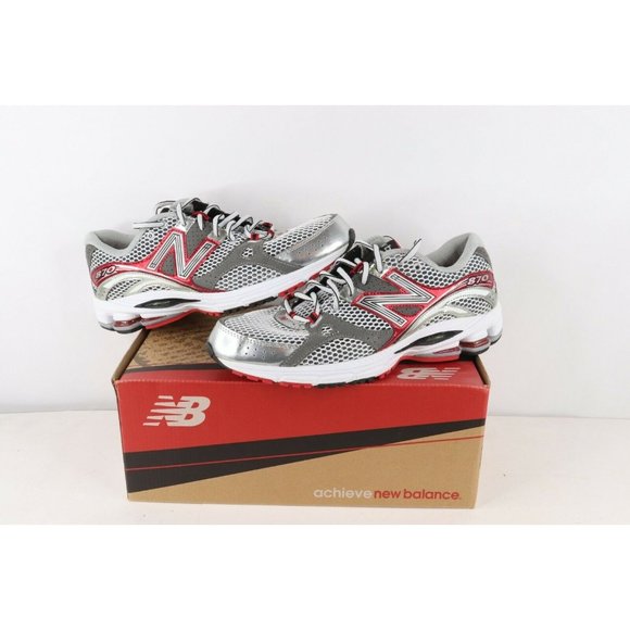 NOS Vintage New Balance 870 Spell Out Dad Shoes Jogging Running Shoes USA 10 main image 8